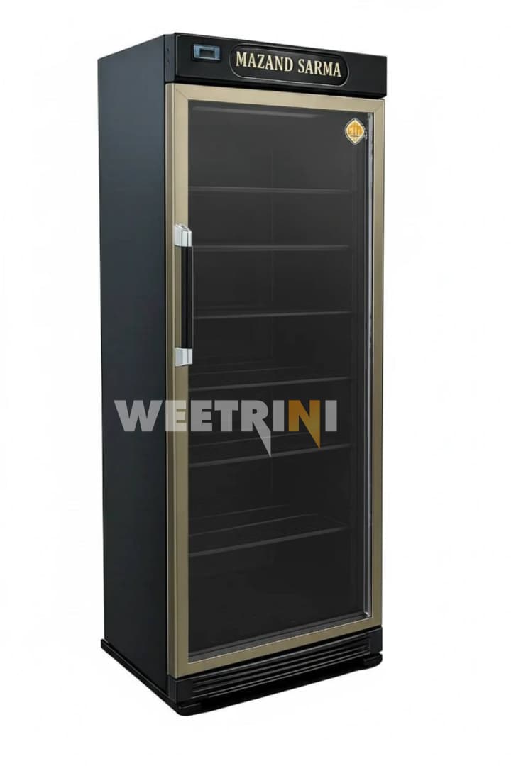 یخچال تک درب تاج کوتاه - ظرفیت 450 لیتر - درب شامپاینی